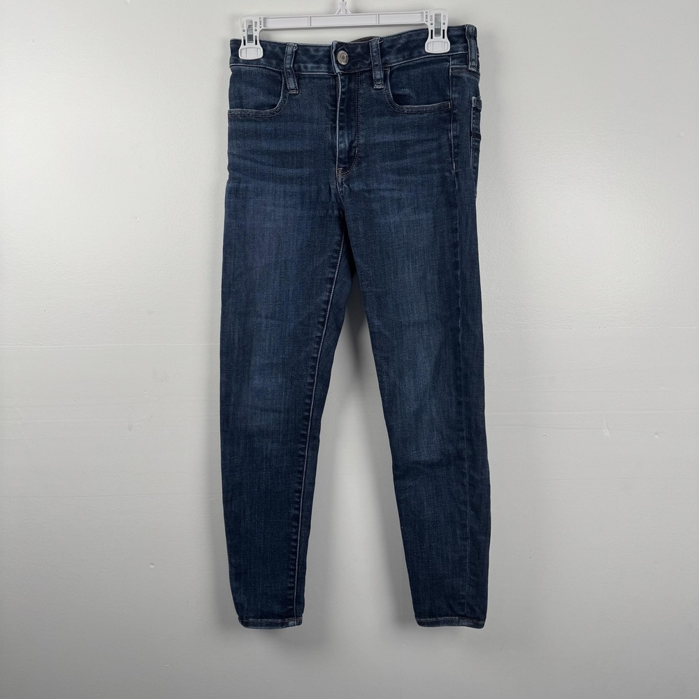 American Eagle Jeans Womens 6 (28x25) Short Hi-Rise Jegging Super Stretch Pants